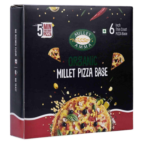 Millet Amma Organic Millet Pizza Base - Distacart