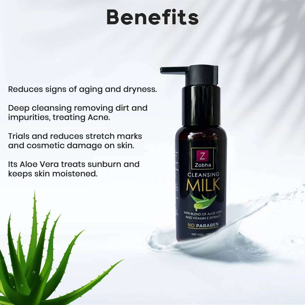 Zobha Cleansing Milk Benefits
