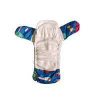 Thumbnail for Kindermum Nano Pro Aio Cloth Diaper ( With 2 Organic Inserts And Power Booster)-Random Jungle For Kids - Distacart