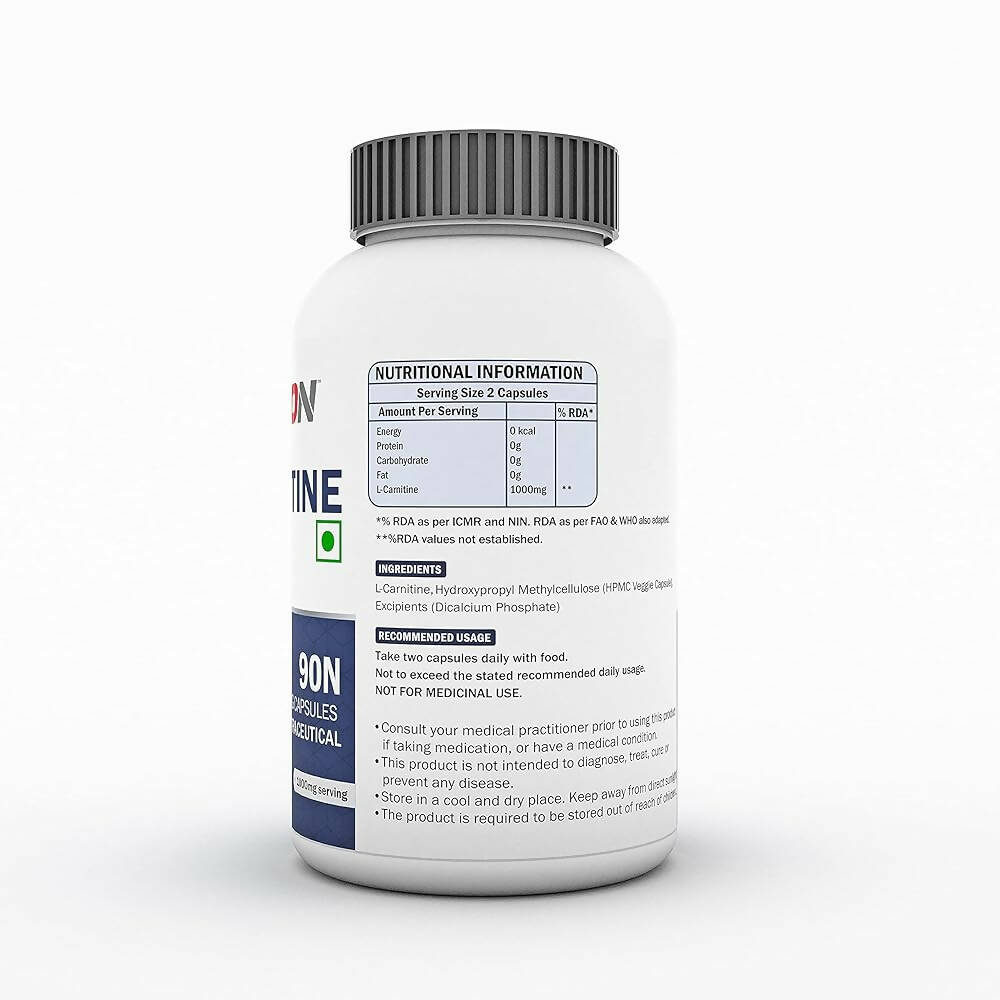 Scitron L-Carnitine 1000mg Veg Capsules - Distacart