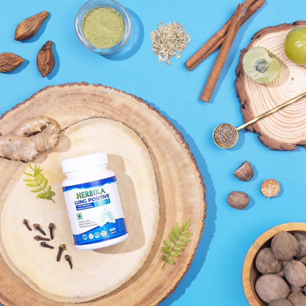 Herbika Lung Positive Capsules - Distacart
