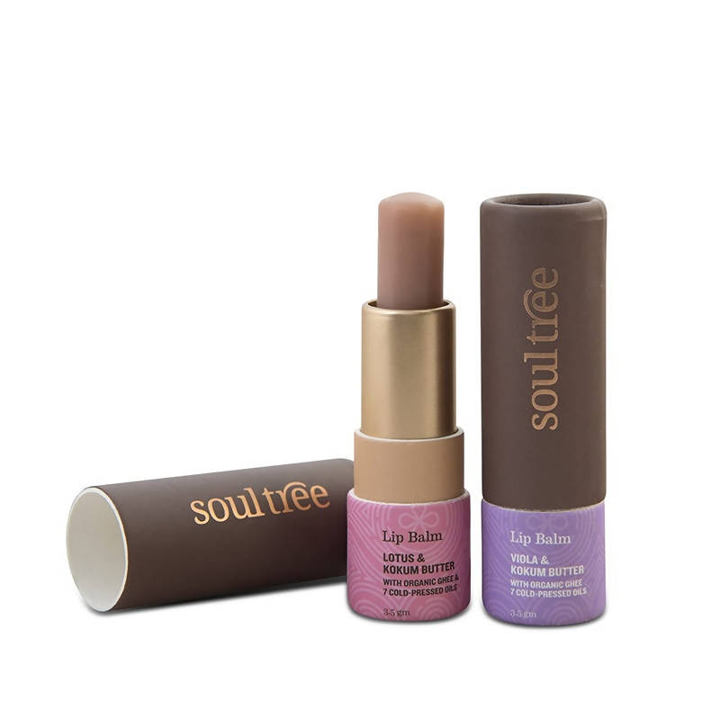 Soultree Lotus & Kokum Butter Lip Balm 3.5 gm