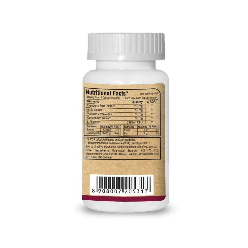 Pure Nutrition Cranberry Plus Veg Capsules - Distacart