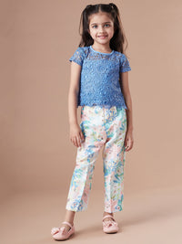 Thumbnail for Girls Top With Trousers - Mini Marvels - Distacart