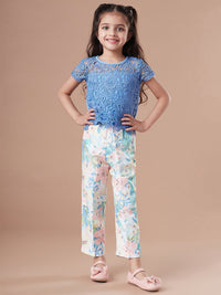 Thumbnail for Girls Top With Trousers - Mini Marvels - Distacart