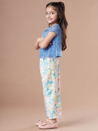 Thumbnail for Girls Top With Trousers - Mini Marvels - Distacart