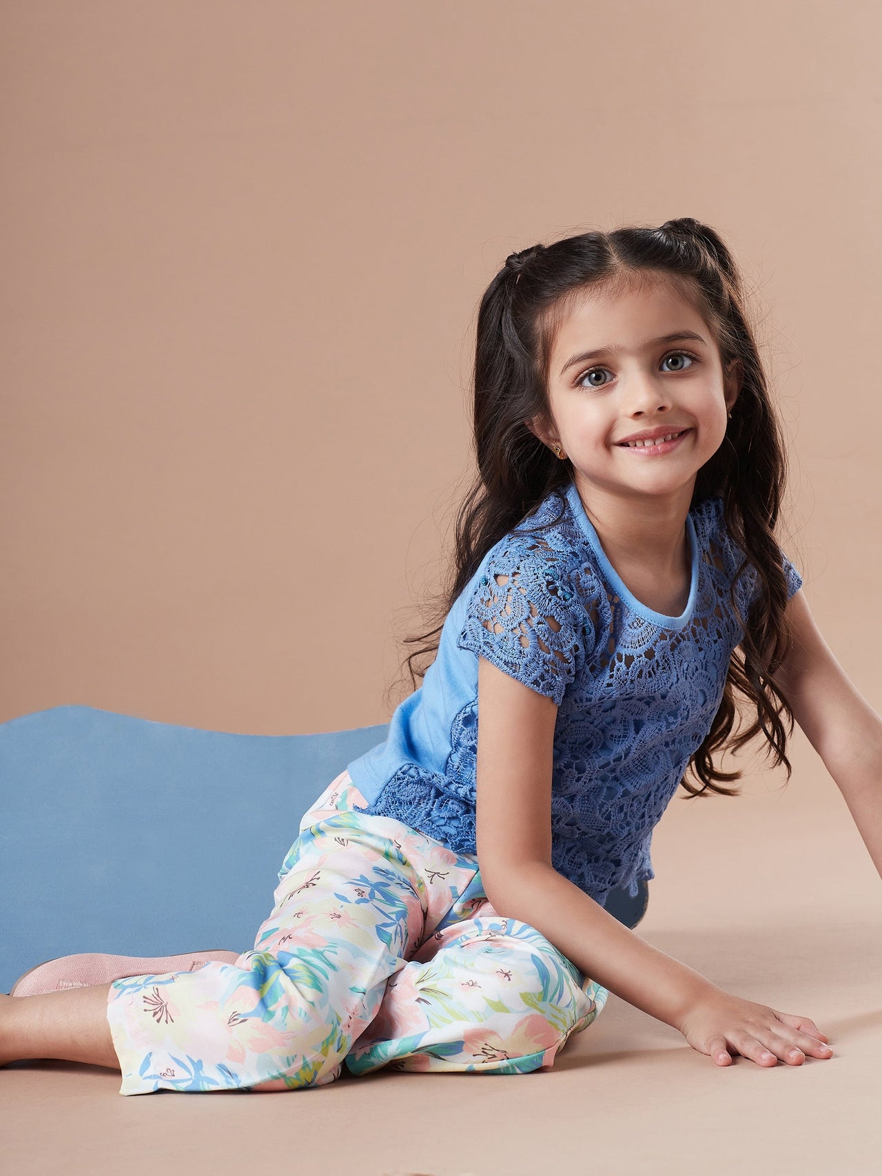 Girls Top With Trousers - Mini Marvels - Distacart