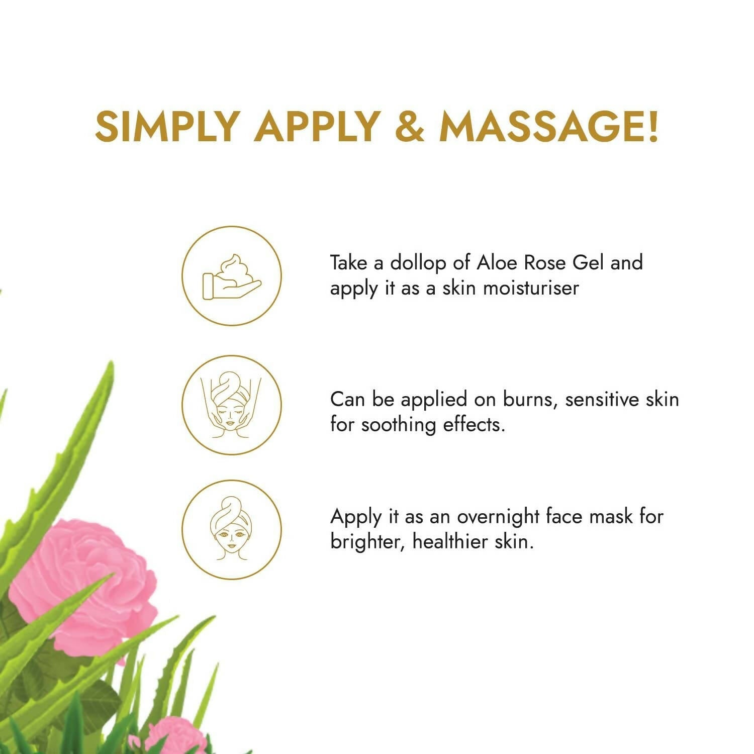 Kapiva Ayurveda Skin Rituals Aloe Rose Gel - Distacart