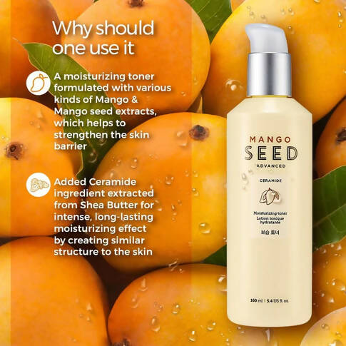 The Face Shop Mango Seed Moisturizing Toner - Distacart