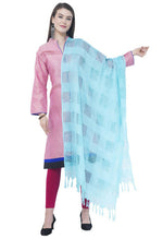 Thumbnail for Mominos Fashion Moeza Navy Blue Window Cotton Dupatta - Distacart