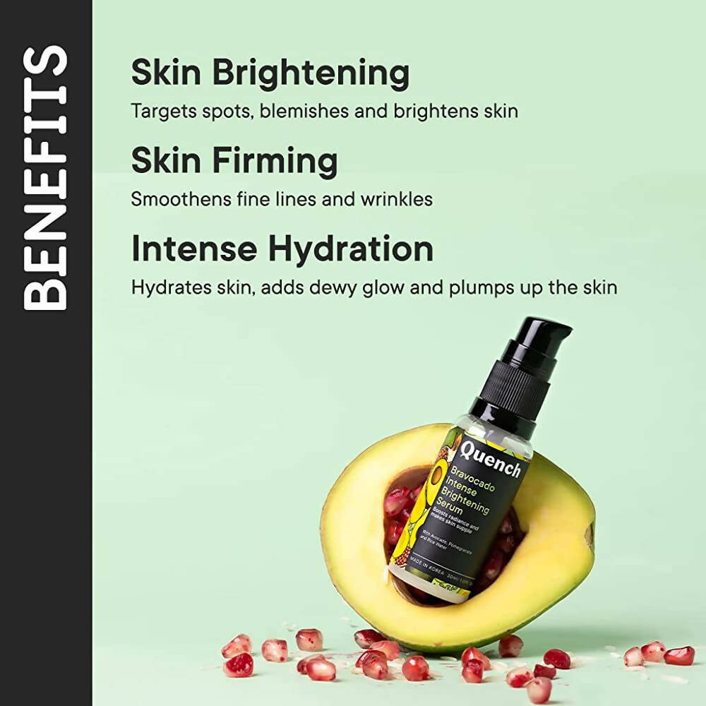 Quench Botanics Bravocado Intense Brightening Serum - Distacart