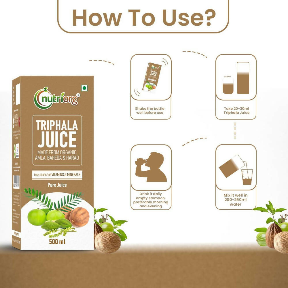 Nutriorg Triphala Juice - Distacart
