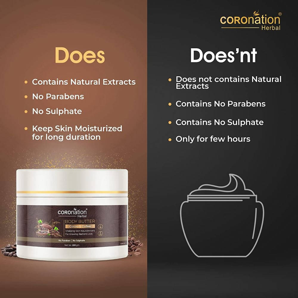 Coronation Herbal Cocoa & Coffee Body Butter - Distacart