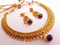 Thumbnail for Beautiful metallic Necklace set