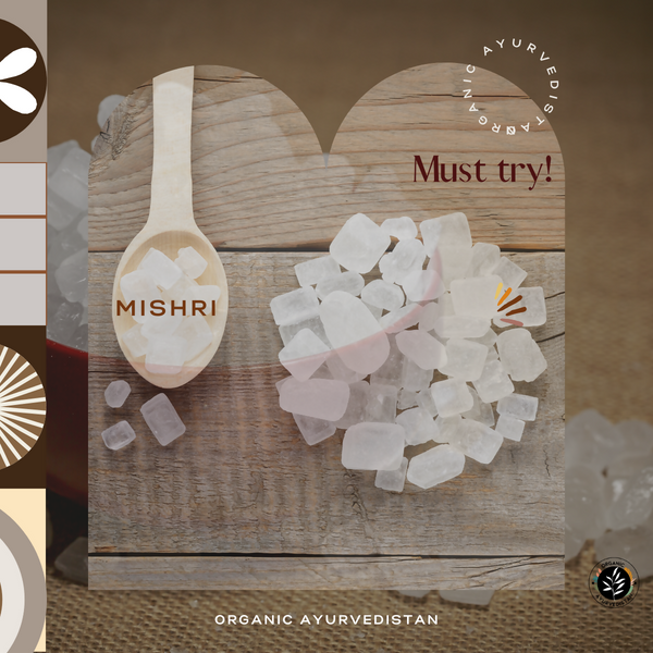 Organic Ayurvedistan Rock Sugar (Mishri) - Distacart