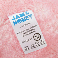 Thumbnail for Jam & Honey Teddy Bear, Cute, Soft Toy (Pink) - Distacart