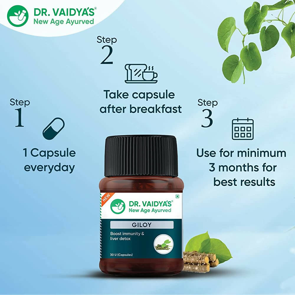 Dr. Vaidya's Giloy Capsules - Distacart