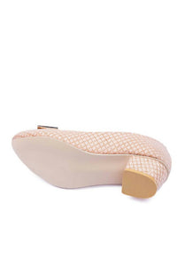 Thumbnail for Tiny Bugs Girls Party Wear Ballerinas - Rose Gold - Distacart