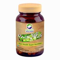 Thumbnail for Organic Wellness Healthy Hair Vegetarian Capsules - Distacart