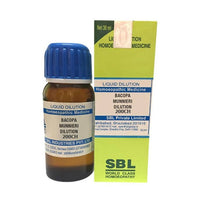 Thumbnail for SBL Homeopathy Bacopa Munnieri Dilution