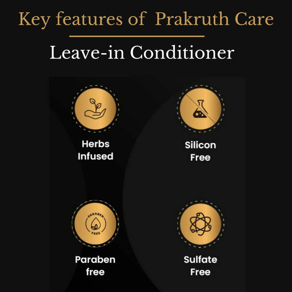 Prakruth Ayurvedic Premium Herbal High Porosity Leave-in Conditioner - Distacart