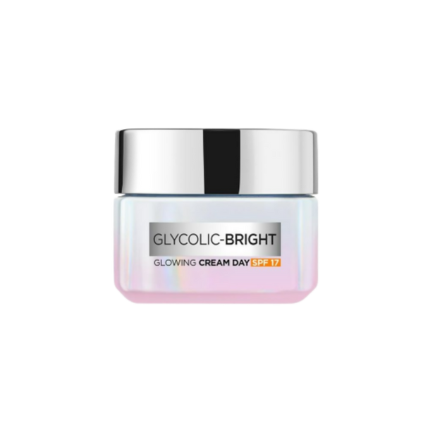 L'Oreal Paris Glycolic Bright Day Cream With SPF 17 - Distacart