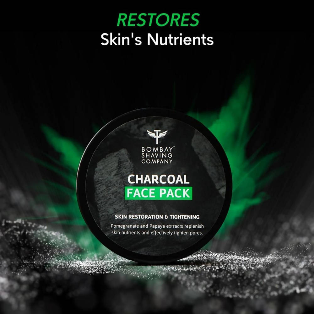 Bombay Shaving Charcoal Facial Starter Kit With Super Foods
