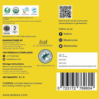 Thumbnail for Teabox Organic Chamomile Green Tea Bags