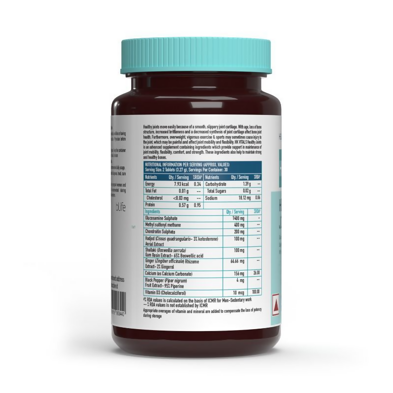 HK Vitals Healthy Joints Tablets - Distacart