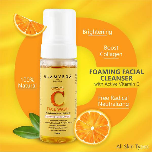 Glamveda Vitamin C Brightening Face Wash