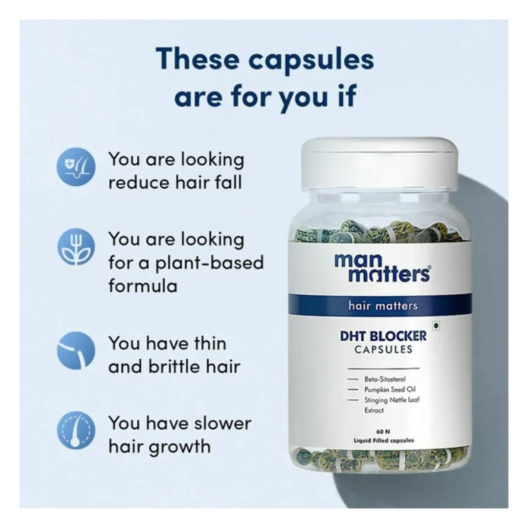 Man Matters DHT Blocker Capsules - Distacart