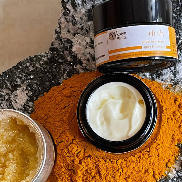Kalya Shastra Drsh Under Eye Cream Ghee & Turmeric