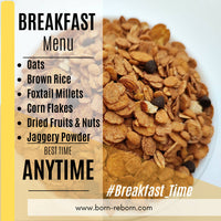 Thumbnail for Born Reborn Chocolate Oats & Millets Muesli with Jaggery - Distacart