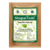 Thumbnail for Shagun Gold 100% Organic Pure Natural Rajasthani Henna Powder