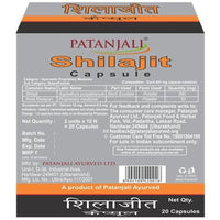 Thumbnail for Patanjali Shilajit Capsule uses