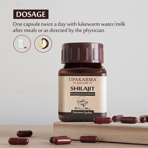 Upakarma Ayurveda Shilajit Capsules - Distacart