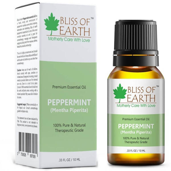 Bliss of Earth Premium Essential Oil Peppermint - Distacart
