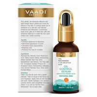 Thumbnail for Vaadi Herbals Oil Control Serum With 10 % Niacinamide & 2% Salicylic Acid - Distacart