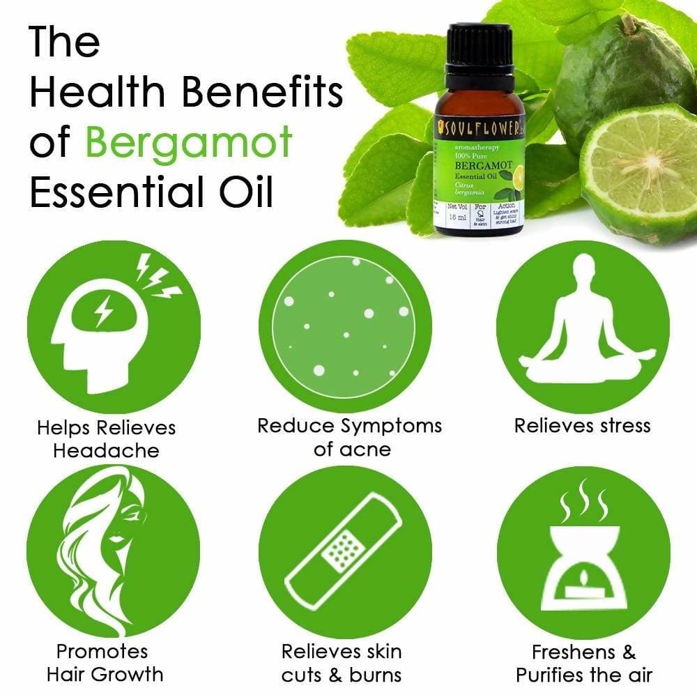 Soulflower Bergamot Essential Oil - Distacart