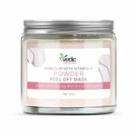 Thumbnail for Vedic Naturals Pink Clay With Vitamin-C Powder Peel Off Mask - Distacart