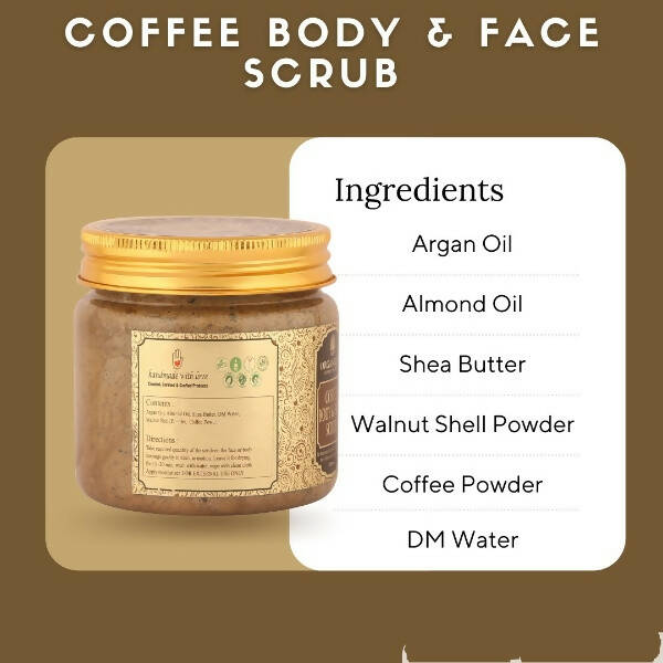 Organicos Coffee Face & Body Scrub - Distacart