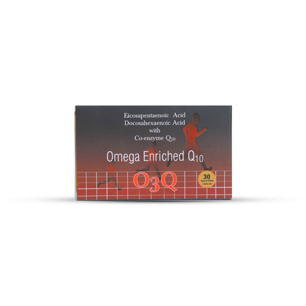 Nutra Grace Omega Enriched Q10 O3Q Capsules - Distacart