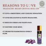 Thumbnail for Buddha Natural Crystal Roll-On For Headache Relief - Distacart