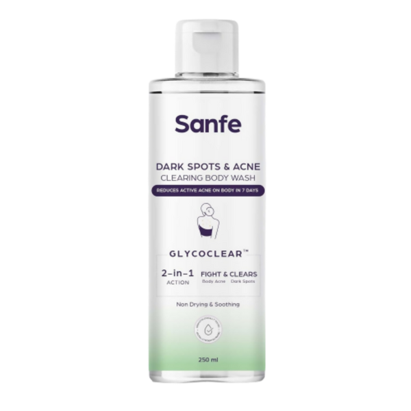 Sanfe Dark Spots & Acne Clearing Body Wash - Distacart