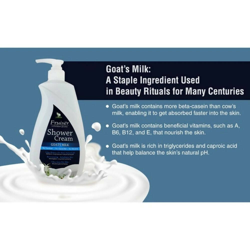 Fruiser Shower Cream With Goats Milk - Distacart
