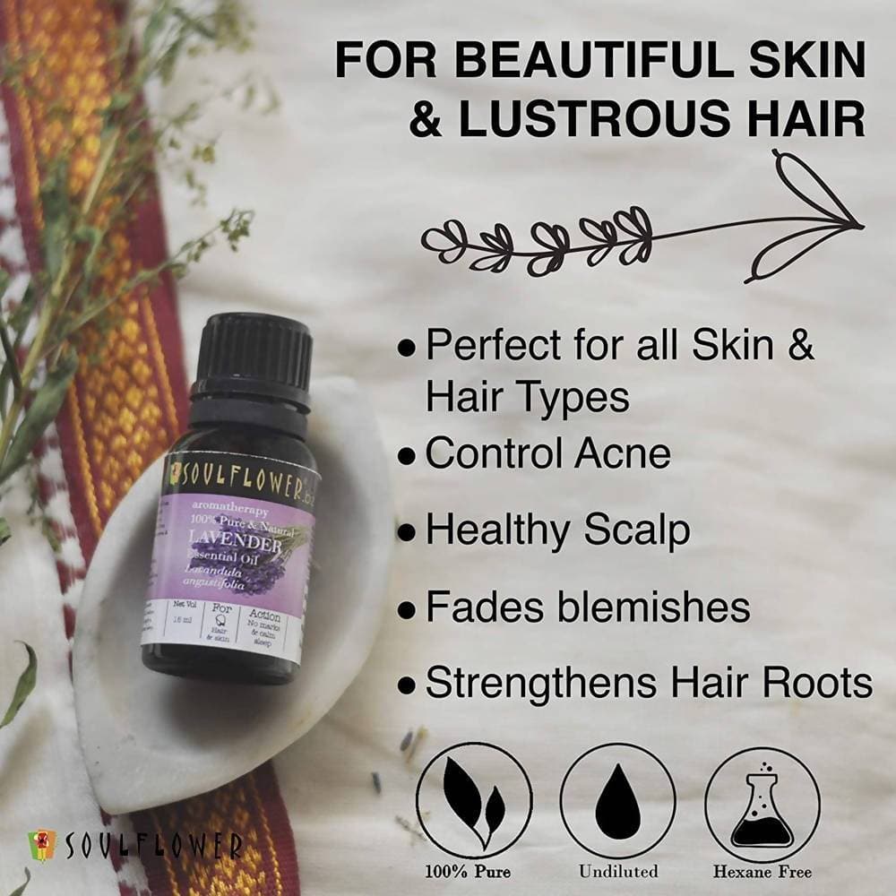 Soulflower Lavender Essential Oil - Distacart