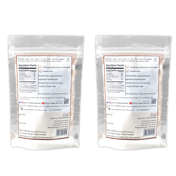 Nxtgen Ayurveda Kashmiri Garlic Single Clove - Distacart