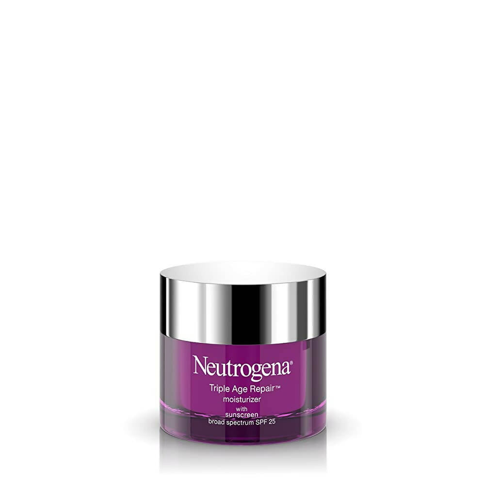 Neutrogena Triple Age Repair Anti Wrinkle Daily Facial Moisturizer With Spf 25 - Distacart