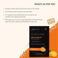 Thumbnail for Glamveda Hongcho Anti Acne & Glow Sheet Mask