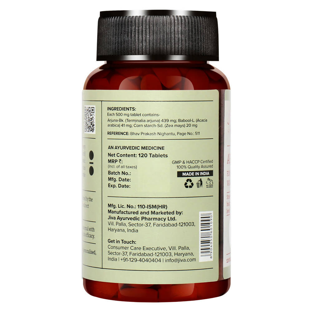 Jiva Ayurveda Arjuna Tablets - Distacart
